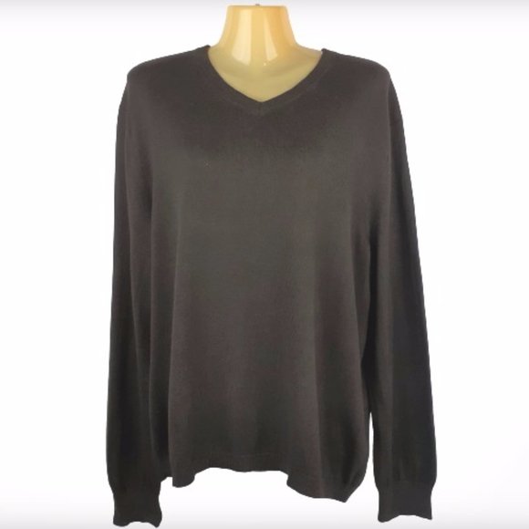 Banana Republic Women's Long Sleeve V-Neck Sweater Size L - Picture 1 of 4